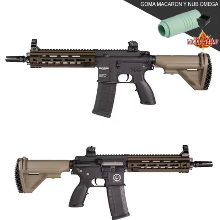ROSSI 416 NEPTUNE 9" DEVGRU Negra/Tan con upgrade Maple Leaf