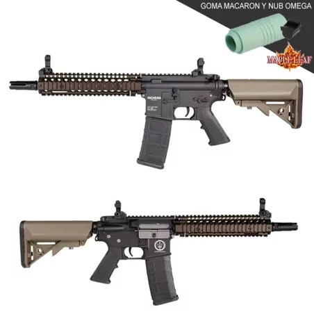 ROSSI MK18 MARSOC NEPTUNE 9" Tan con Maple Leaf y gatillo óptico
