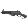 Réplica gas G&G Levar 7" Negra, estilo Winchester moderno para airsoft.