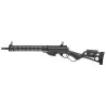 Réplica gas G&G LevAR 15" Negra, estilo Winchester táctico para airsoft.