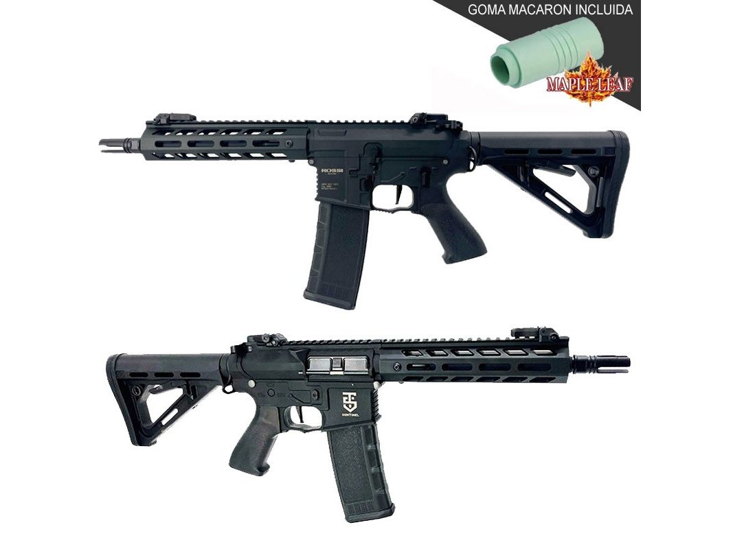 Rossi M4 Sentinel Sigma Con Gatillo Electrónico Negra - Mejorada Maple Leaf