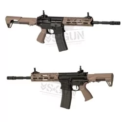 CM16 Raider L 2.0 Tan G&G con gatillo electrónico para airsoft.