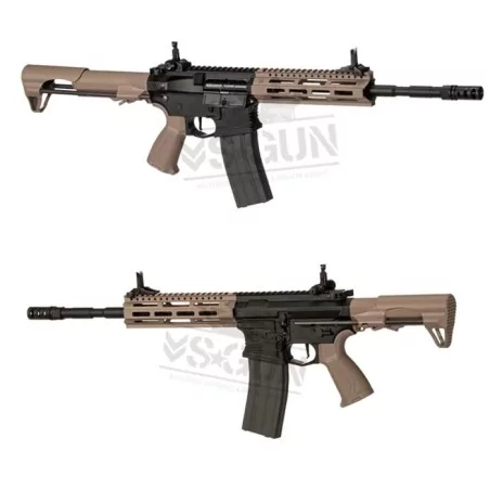 CM16 Raider L 2.0 Tan G&G con gatillo electrónico para airsoft.