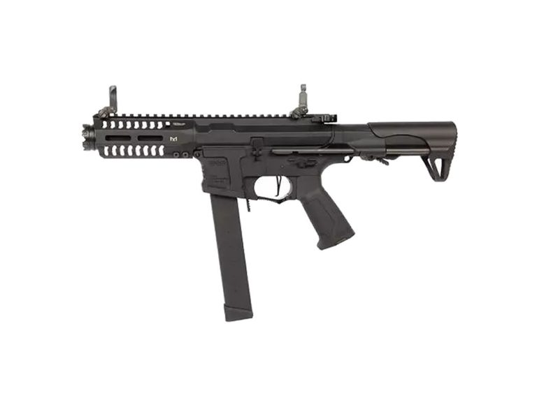 AEG ARP 9 G&G Negra, fusil de airsoft compacto y de diseño agresivo.