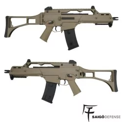 Fusil G36 Saigo Defense Tan de diseño táctico y alta precisión