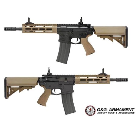 CM16 Raider 2.0 G&G Tan réplica airsoft con cañón de precisión 6.03 mm y alcance superior