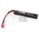 BATERIA MARCA VLC PRO 7.4V 1100 MAH 25C-50C CONECTOR T-DEAN