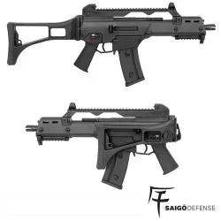 Réplica G36 Double Eagle con cambio rápido de muelle Saigo Defense