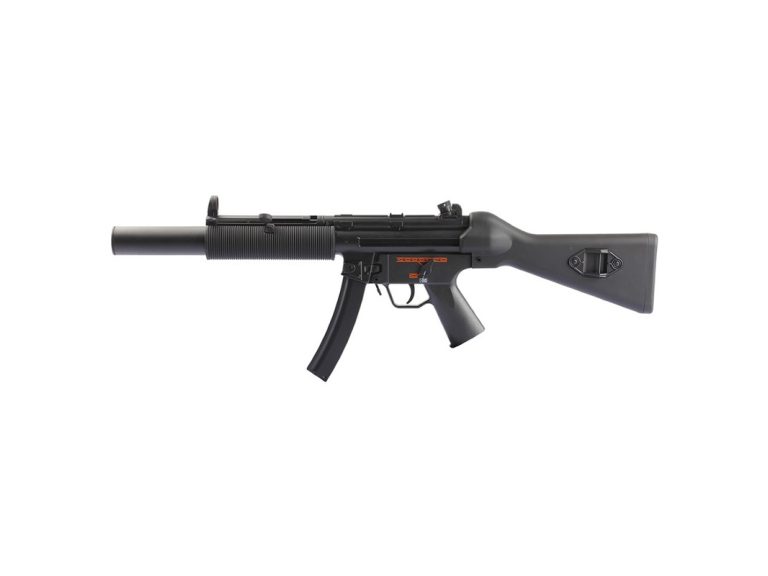 Réplica MP5 SD5 Jing Gong con culata fija y diseño clásico en negro