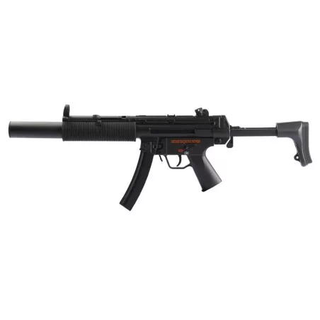 Réplica MP5 SD6 Jing Gong con culata ajustable y diseño táctico en negro
