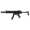 Réplica MP5 SD6 Jing Gong con culata ajustable y diseño táctico en negro