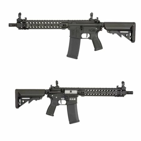 Specna Arms SA-E06 EDGE 2.0 negra con goma Maple Leaf y sistema ASTER V2