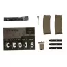 SA-E09 EDGE 2.0 HEAVY OPS TAN/NEGRA ☑ PRECISIÓN Y FIABILIDAD · VSGun