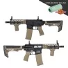 SA-E12 EDGE 2.0 Light Ops negra/tan con goma Maple Leaf y GATE ASTER