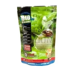 BOLAS BIODEGRADABLES G&G 0,33G INCLUYE 2000 BOLAS