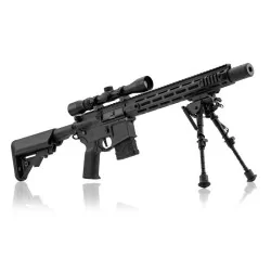 Fusil LT-32 DMR Lancer Tactical Negro con mira y bípode