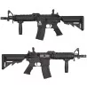 Fusil Lt-02c Gen2 Mk18 negro Lancer Tactical estilo clásico AR15 para principiantes airsoft