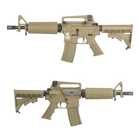 LT-01 G2 M933 Commando Lancer Tactical color tan iniciación airsoft cañón precisión 6,03mm