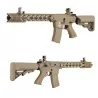 Réplica LT-25 M4 SPR Interceptor Tan con diseño M-LOK y alta precisión