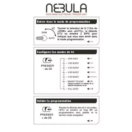 ▷ LT-32 GEN3 NEBULA GATILLO ELECTRÓNICO M-LOK 10" · VSGun