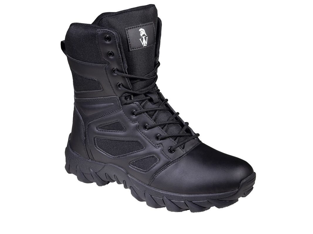 BOTA IMMORTAL ALPHA 8” NEGRO CAÑA ALTA