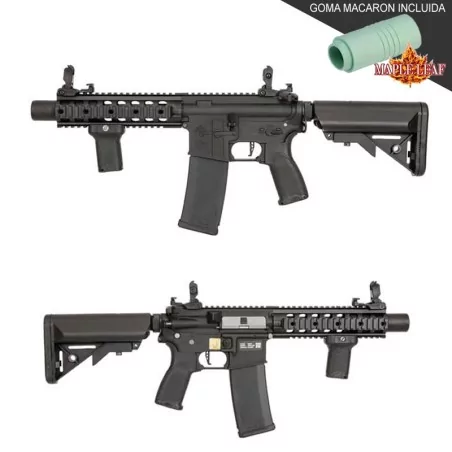 Replica Specna Arms SA-E05 negra ASTER upgradeada airsoft