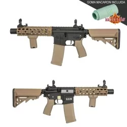Replica Specna Arms SA-E05 tan negra ASTER upgradeada airsoft