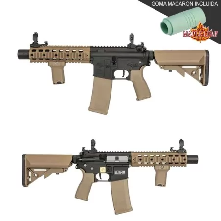 Replica Specna Arms SA-E05 tan negra ASTER upgradeada airsoft