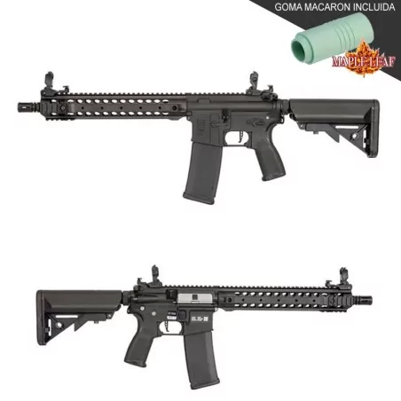 Replica Specna Arms SA-E06 negra ASTER upgradeada airsoft