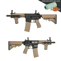 Replica Specna Arms SA-E12 tan negra ASTER upgradeada airsoft