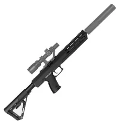 SSX303 Stealth Gas Rifle Novritsch silencioso multifunción aluminio CNC ajustable airsoft