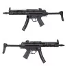 MP5 Secutor Virtus III AEG con conector T-Dean mejorado, guardamanos M-LOK y culata retráctil
