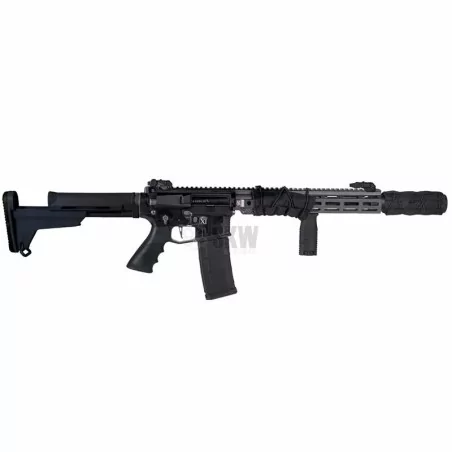 Secutor Astra XI Shadow AEG: réplica airsoft de diseño agresivo y alto rendimiento.