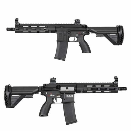 Replica SA-H23 EDGE 2.0 ASTER negra 416 upgradeada airsoft