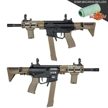 Replica SA-X01 EDGE 2.0 ASTER negra tan upgradeada airsoft