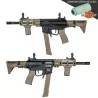 Replica SA-X01 EDGE 2.0 ASTER negra tan upgradeada airsoft
