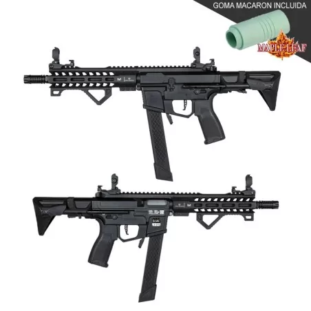 Replica SA-X02 EDGE 2.0 ASTER negra upgradeada airsoft
