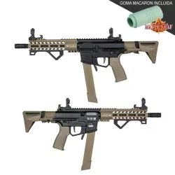 Replica SA-X02 EDGE 2.0 ASTER negra tan upgradeada airsoft