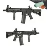 Replica Specna Arms MK18 2.0 EDGE negra upgradeada airsoft