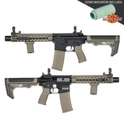 RRA SA-E07 EDGE Carbine LIGHT OPS STOCK Specna Arms Tan/Negro réplica airsoft