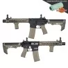 RRA SA-E07 EDGE Carbine LIGHT OPS STOCK Specna Arms Tan/Negro réplica airsoft
