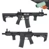 RRA SA-E08 EDGE LIGHT OPS STOCK Specna Arms Negra réplica airsoft