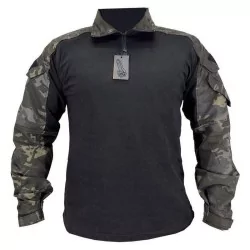 CAMISETA CAMUFLAJE MULTICAM BLACK MARCA CONQUER DLX