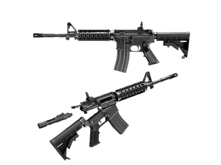 Fusil MWS Tokyo Marui M4 GBB M4A1: réplica airsoft gas blowback.