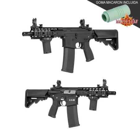 Replica Specna Arms SA-E12 EDGE Carbine negra para airsoft.