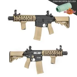 Replica Specna Arms SA-E05 EDGE Carbine tan/negra para airsoft.
