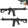 Replica Specna Arms SA-E06-H EDGE Heavy Ops Stock negra para airsoft.