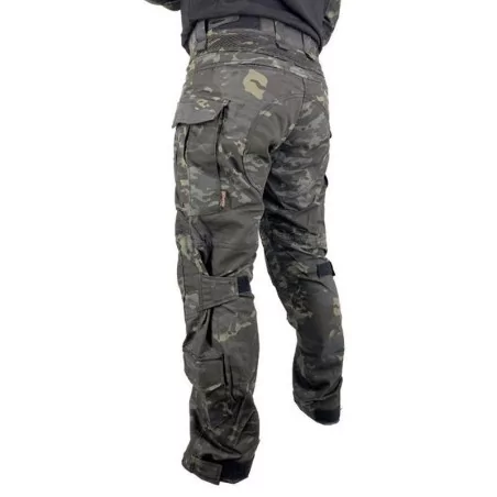 PANTALON COMBATE CONQUER DLX MULTICAM BLACK
