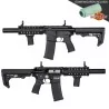 Carabina SA-E11 Light OPS Specna Arms EDGE negra, ligera y precisa para airsoft.