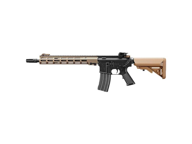 Réplica AEG URG-I Next Gen Recoil Tokyo Marui Negro/Tan: airsoft alto rendimiento.